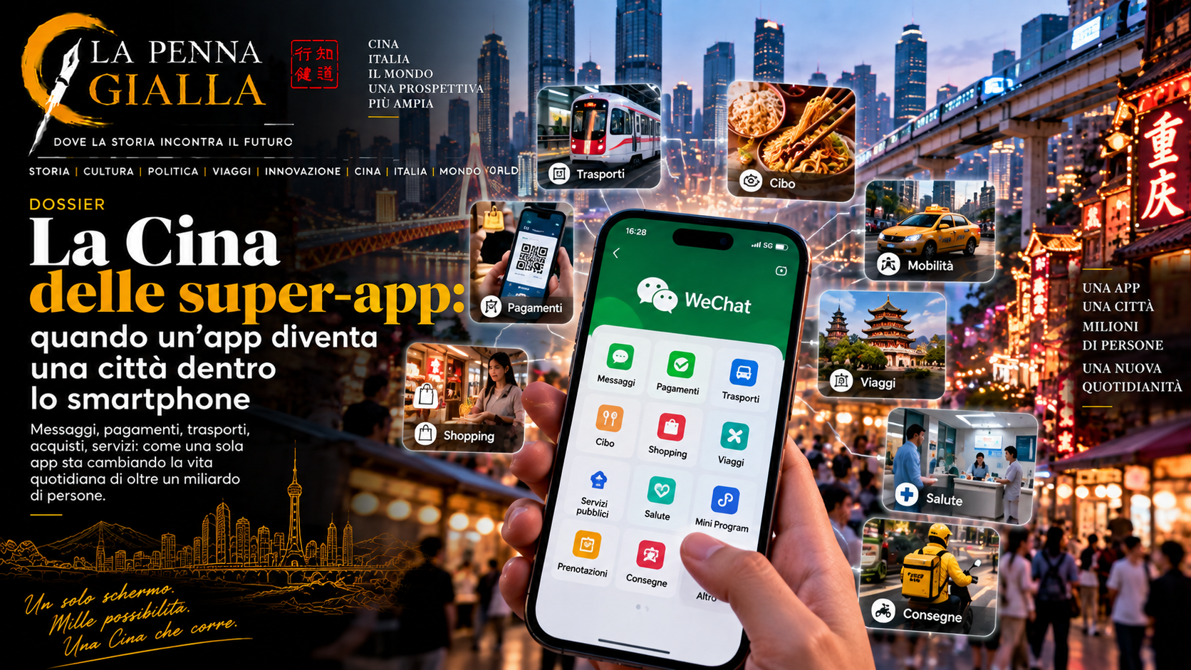 La Cina delle super-app: quando un'app diventa una città dentro lo smartphone